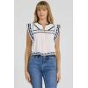 image:imageDEAR JOHN Janel Womens Relaxed Sleeveless Top ShirtWhite
