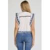 image:imageDEAR JOHN Janel Womens Relaxed Sleeveless Top ShirtWhite