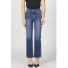 image:imageDEAR JOHN Anika Womens Straight Leg High Rise Jeans Clean Hem Cropped Inseam Stretch DenimMidtown