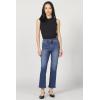 image:imageDEAR JOHN Anika Womens Straight Leg High Rise Jeans Clean Hem Cropped Inseam Stretch DenimMidtown