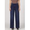 image:imageDEAR JOHN Audrey Wide Leg Jeans Womens High Rise Clean Hem Full Inseam DenimMoon Shade
