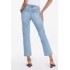 image:imageDEAR JOHN Blaire Straight Leg Jean Mid Rise Slim Fit Ankle Length Stretch DenimUrban Bay