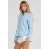 image:imageDEAR JOHN Womens Star Western ShirtCarolina Blue