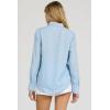 image:imageDEAR JOHN Womens Star Western ShirtCarolina Blue