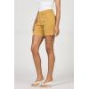 image:imageDEAR JOHN South Hampton Denim Shorts for Women Low Rise Clean Hem Stretch FitWood Thrush