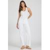 image:imageDEAR JOHN Taylor Womens Jeans High Rise Straight Leg Full LengthWhite2