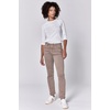 image:imageDEAR JOHN Blaire Straight Leg Jeans Womens Mid Rise Ankle Length Inseam Comfort Stretch Classic Denim Fit PantMink