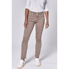 image:imageDEAR JOHN Blaire Straight Leg Jeans Womens Mid Rise Ankle Length Inseam Comfort Stretch Classic Denim Fit PantMink