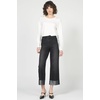 image:imageDEAR JOHN Holly Straight Leg Jeans Womens Straight Fit HighRise Cuffed Hem DenimBlack Gem