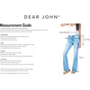 image:imageDEAR JOHN Holly Straight Leg Jeans Womens Straight Fit HighRise Cuffed Hem DenimJet Set