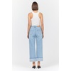 image:imageDEAR JOHN Holly Straight Leg Jeans Womens Straight Fit HighRise Cuffed Hem DenimBoulevard