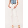 image:imageDEAR JOHN Holly Straight Leg Womens Jeans High Rise Full Inseam Comfort Streatch DenimWhite