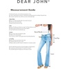 image:imageDEAR JOHN Holly Straight Leg Womens Jeans High Rise Full Inseam Comfort Streatch DenimWhite