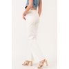 image:imageDEAR JOHN Holly Straight Leg Womens Jeans High Rise Full Inseam Comfort Streatch DenimWhite