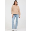 image:imageDEAR JOHN Trenton Womens Sweater Oversized Crew Neck Long SleevePigment Warm Taupe
