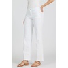 image:imageDEAR JOHN Taylor High Rise Straight Leg Jeans for Women Clean Hem Stretch Denim  White  Size 32
