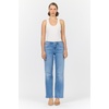 image:imageDEAR JOHN Taylor Mid Rise Straight Leg Jeans for Women Full Length Clean Hem Noble City 28