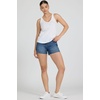 image:imageDEAR JOHN Sirena Tank Womens Classic Fit Cotton Slub V Neck Sleeveless TopWhite