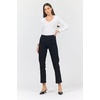 image:imageDEAR JOHN Anika Womens Mid Rise Straight Leg Jeans Stretch Denim Clean Hem Black Arrow Size 31