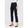 image:imageDEAR JOHN Anika Womens Mid Rise Straight Leg Jeans Stretch Denim Clean Hem Black Arrow Size 31