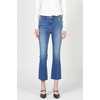 image:imageDEAR JOHN Jeanne Flare Leg Jeans for Women MidRise Cropped Inseam DenimSatellite