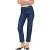 image:imageDEAR JOHN Anika Womens Mid Rise Straight Leg Jeans Stretch Denim Clean Hem Katrina Size 28