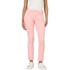 image:imageDEAR JOHN Blaire Straight Leg Jean Mid Rise Slim Fit Ankle Length Stretch DenimPeaches N Cream