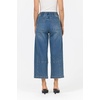 image:imageDEAR JOHN Della Womens High Rise Tapered Jeans Stretch Denim Clean Hem Moonglow Size Small
