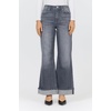 image:imageDEAR JOHN Fiona Womens High Rise Relaxed Fit Wide Leg Jeans Stretch Denim Cuffed Hem Empire Size 24
