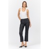 image:imageDEAR JOHN Jeanne Womens Mid Rise Relaxed Fit Flare Pants Stretch Fabric Clean Hem Black Size 29