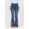 image:imageDEAR JOHN Rosa Flared Womens Jeans Mid Rise Full Inseam Comfort Stretch DenimAutumn Revival