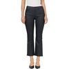 image:imageDEAR JOHN Jeanne Womens Mid Rise Relaxed Fit Flare Pants Stretch Fabric Clean Hem Black Size 29