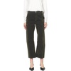 image:imageDEAR JOHN Lasso High Rise Utility Barrel Leg Jeans for WomenOlive