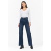 image:imageDEAR JOHN Fiona Wide Leg Jeans for Women High Rise Highwaisted Denim Classic Fit Full Inseam Raw Cut HemCallaway