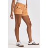 image:imageDEAR JOHN Hampton Shorts Womens Low Rise Trouser Leg Cuffed Hem Stretch Twill ShortApricot Crush
