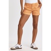 image:imageDEAR JOHN Hampton Shorts Womens Low Rise Trouser Leg Cuffed Hem Stretch Twill ShortApricot Crush
