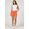 image:imageDEAR JOHN Hampton Shorts Womens Low Rise Trouser Leg Cuffed Hem Stretch Twill ShortGrenadine