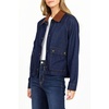 image:imageDEAR JOHN Weston Womens Long Sleeve Jacket Stretch Fabric GarmentWashed Finish Anchor Size XLarge