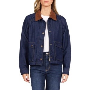 image:imageDEAR JOHN Weston Womens Long Sleeve Jacket Stretch Fabric GarmentWashed Finish Anchor Size XSmall