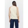 image:imageDEAR JOHN Sonoma Tee Womens Relaxed Fit Slub Jersey Crew Neck 34 Sleeve TopWarm TaupeRutabaga
