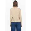 image:imageDEAR JOHN Vanya VNeck Long Sleeve Tee for Women Slub Cotton Jersey Relaxed FitDune