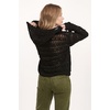 image:imageDEAR JOHN Womens Olsen Pointelle HoodieBlack