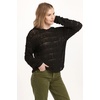 image:imageDEAR JOHN Womens Olsen Pointelle HoodieBlack