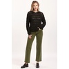 image:imageDEAR JOHN Womens Olsen Pointelle HoodieBlack