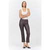 image:imageDEAR JOHN Jeanne Flared Leg Womens Pants MidRise Waisted Cropped InseamCappuccino