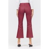 image:imageDEAR JOHN Jeanne Flared Leg Womens Pants MidRise Waisted Cropped InseamGarnet