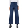 image:imageDEAR JOHN Holly Womens Straight Leg Jeans High Rise Cropped Comfortable Stretch Raw HemKatrina