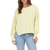 image:imageDEAR JOHN Trenton Womens Sweater Oversized Crew Neck Long SleeveWax Yellow