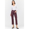 image:imageDEAR JOHN Anika High Rise Straight Leg Jeans for Women Clean Hem Cropped Inseam Stretch DenimFig