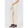 image:imageDEAR JOHN Audrey Wide Leg Pants Womens High Rise Full Length Corduroy Comfort Stretch Clean Hem Tailored Flattering FitEgret